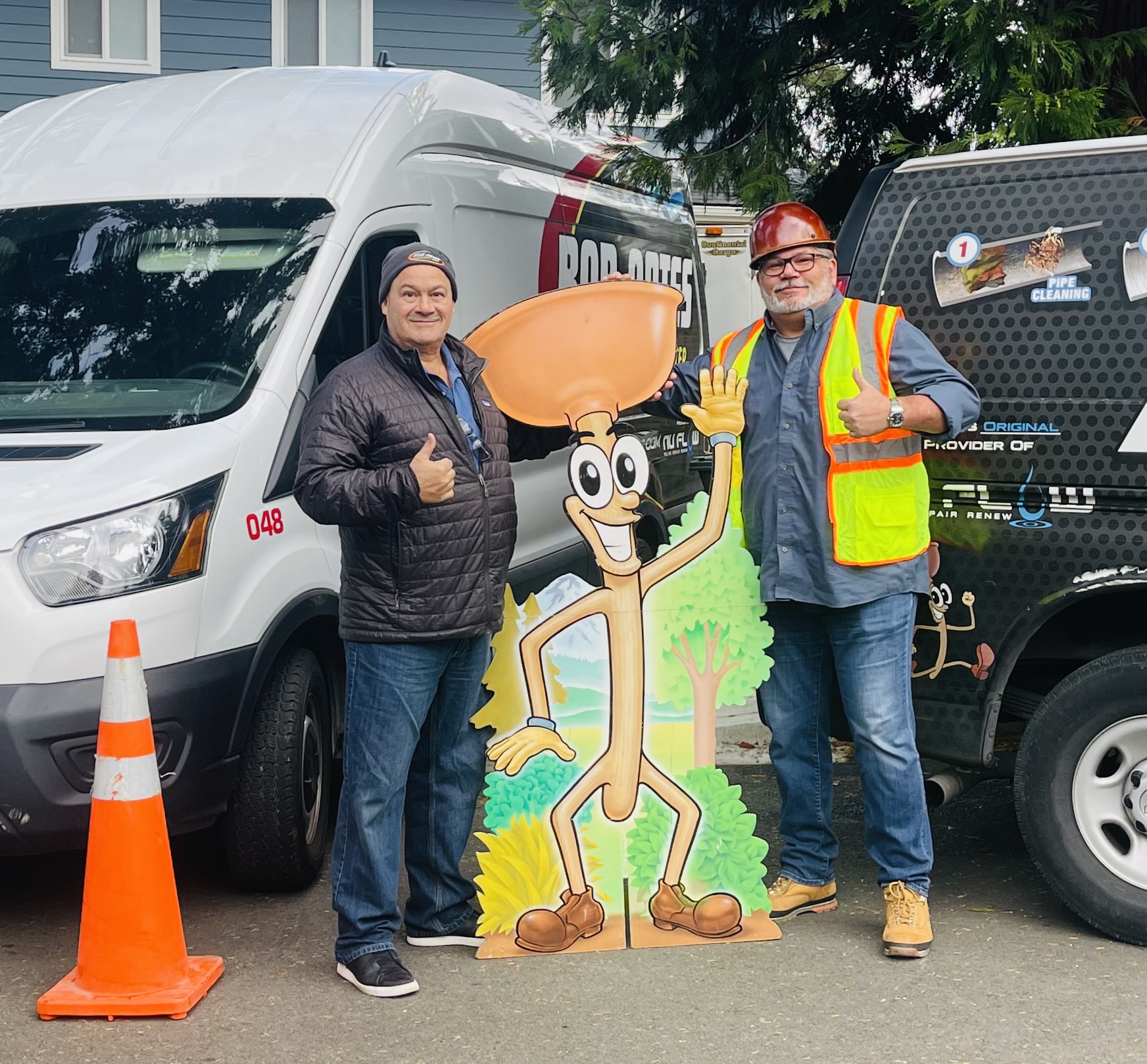 Bob Oates team on a Seattle job site